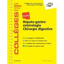 Fiches hépato-gastro-entérologie, chirurgie digestive