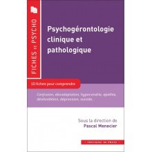 Psychogérontologie clinique et pathologique