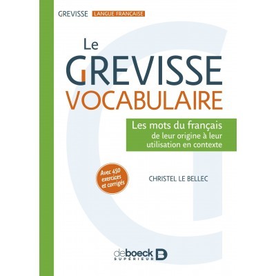 Le Grevisse vocabulaire