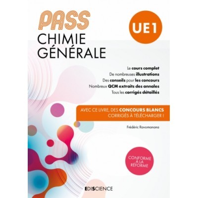 PASS UE1 chimie générale