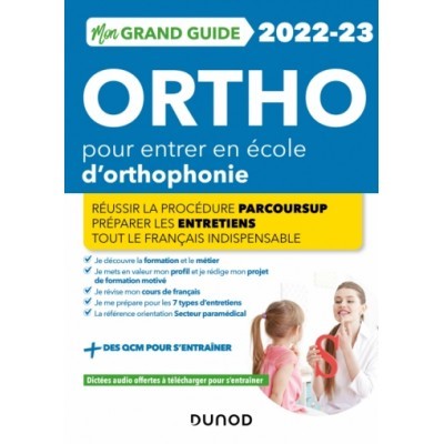 Mon grand guide orthophonie...