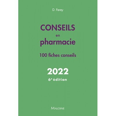 Conseils en pharmacie 2022