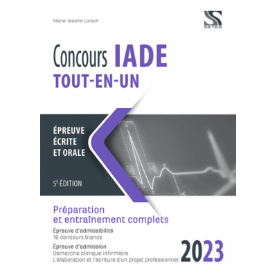 Concours IADE 2023 :...