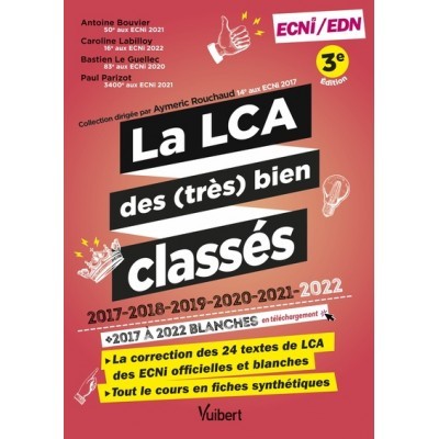 La LCA des (très) bien...