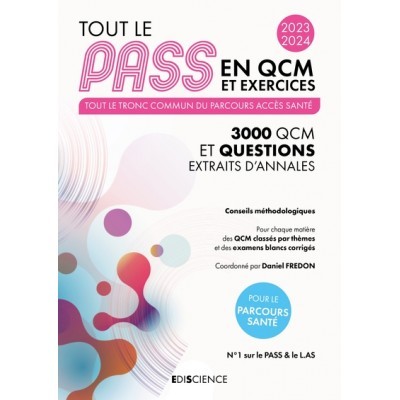 Tout le PASS en QCM 2023-2024