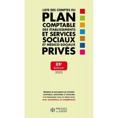 Liste des comptes du plan...