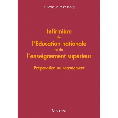 Infirmière de l'éducation...