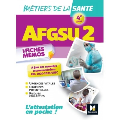 AFGSU 2 en fiches mémos