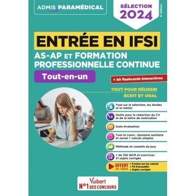 Entrée en IFSI pour AS/AP :...