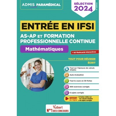 Entrée en IFSI pour AS/AP :...