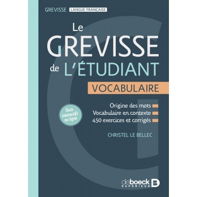 Le Grevisse de l'étudiant :...