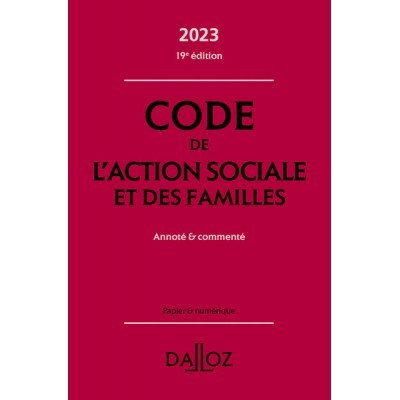 Code de l'action sociale et...