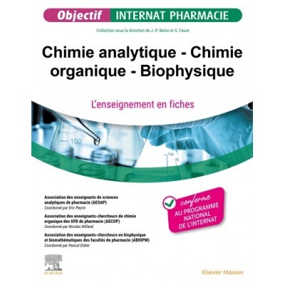 Chimie analytique, chimie...