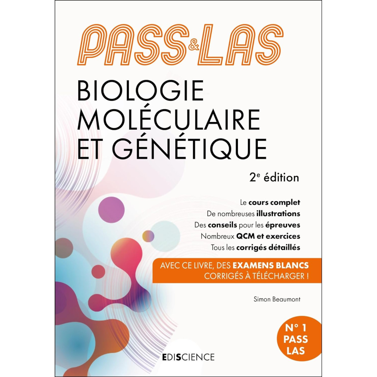 PASS & LAS Biologie moléculaire et Génétique - Manuel : cours + entraînements corrigés