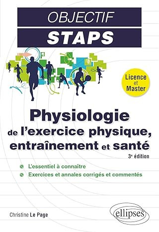 Physiologie de l’exercice physique, entraînement et santé