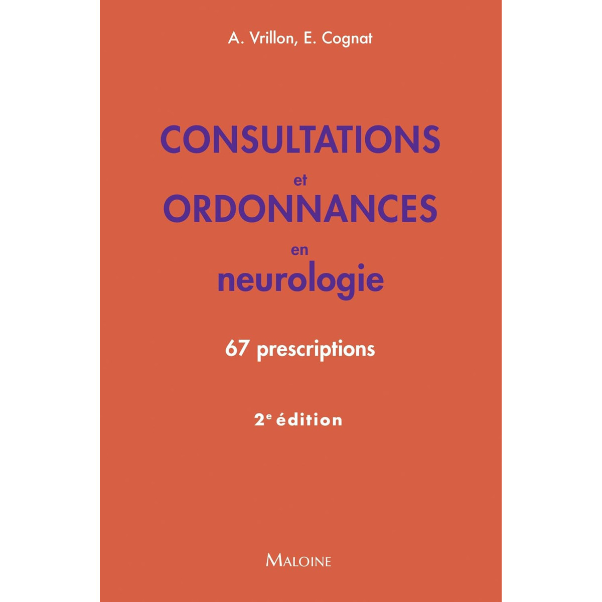 Consultations et ordonnances en neurologie - 67 prescriptions