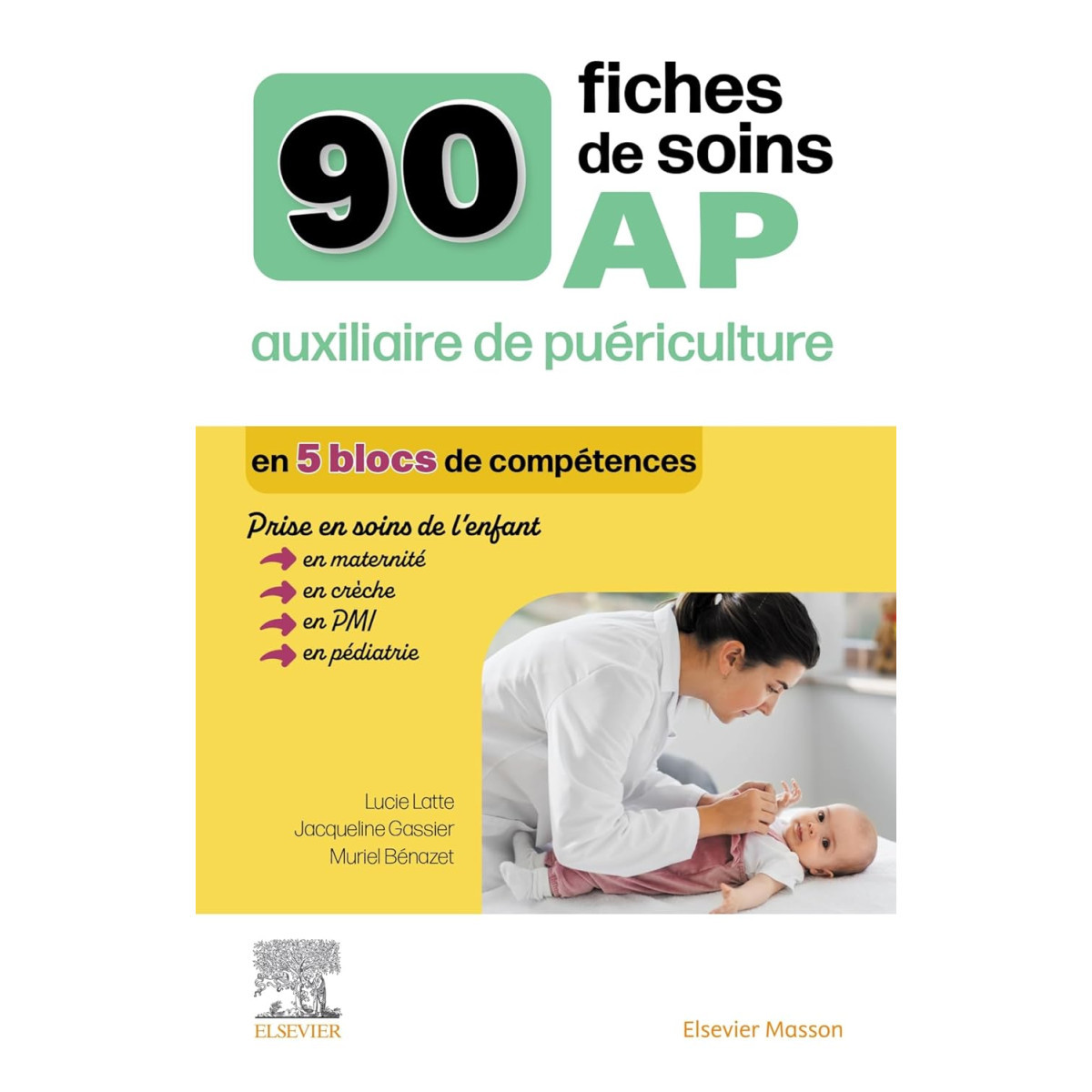 90 fiches de soins AP auxiliaire de puériculture