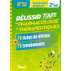 Réussir toute la pharmacologie et thérapeutiques en 75 fiches de révision et 75 entraînements