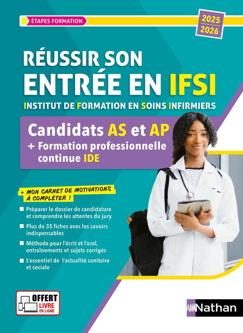 Entrée en IFSI pour AS/AP et formation professionnelle continue