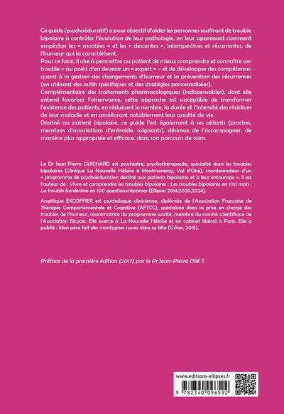 Faire Face au Trouble bipolaire - Guide à l'usage du patient et de ses aidants