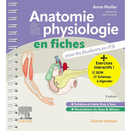 Anatomie Et Physiologie En Fiches Pour Les étudiants En IFSI, 2025 ...