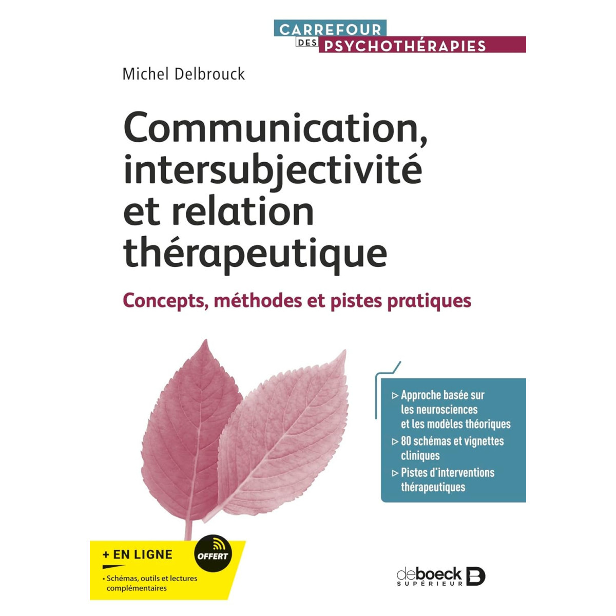 Communication, intersubjectivité et relation thérapeutique - Concepts, méthodes et pistes pratiques