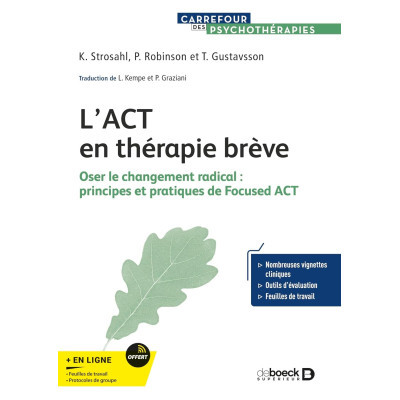 L’ACT en thérapie brève -...