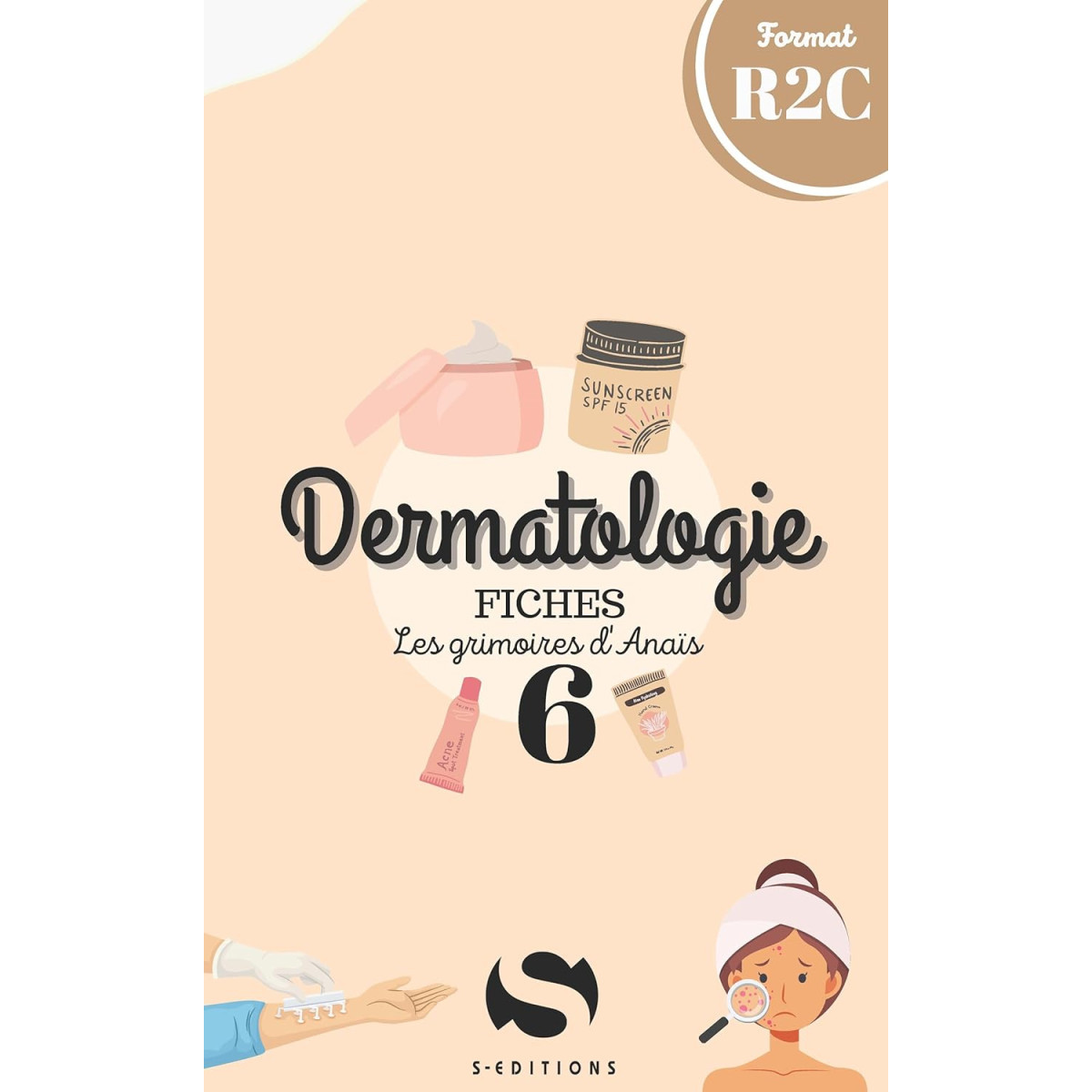 Fiches Les grimoires d'Anaïs Dermatologie - Tome 6