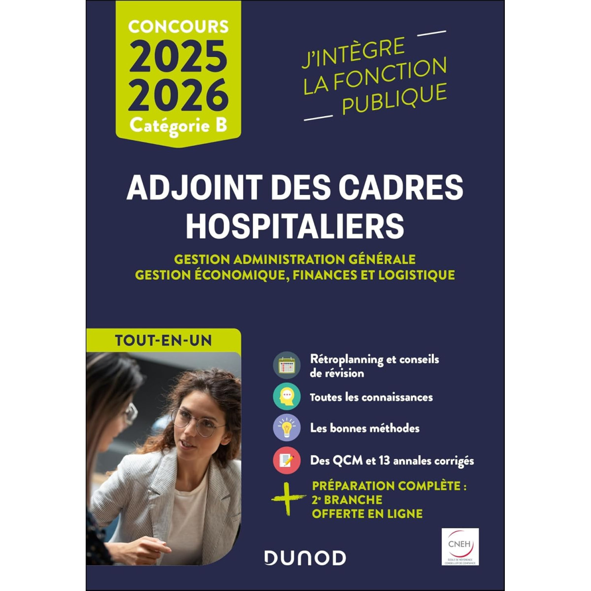 Adjoint des cadres hospitaliers Catégorie B - 2025-2026