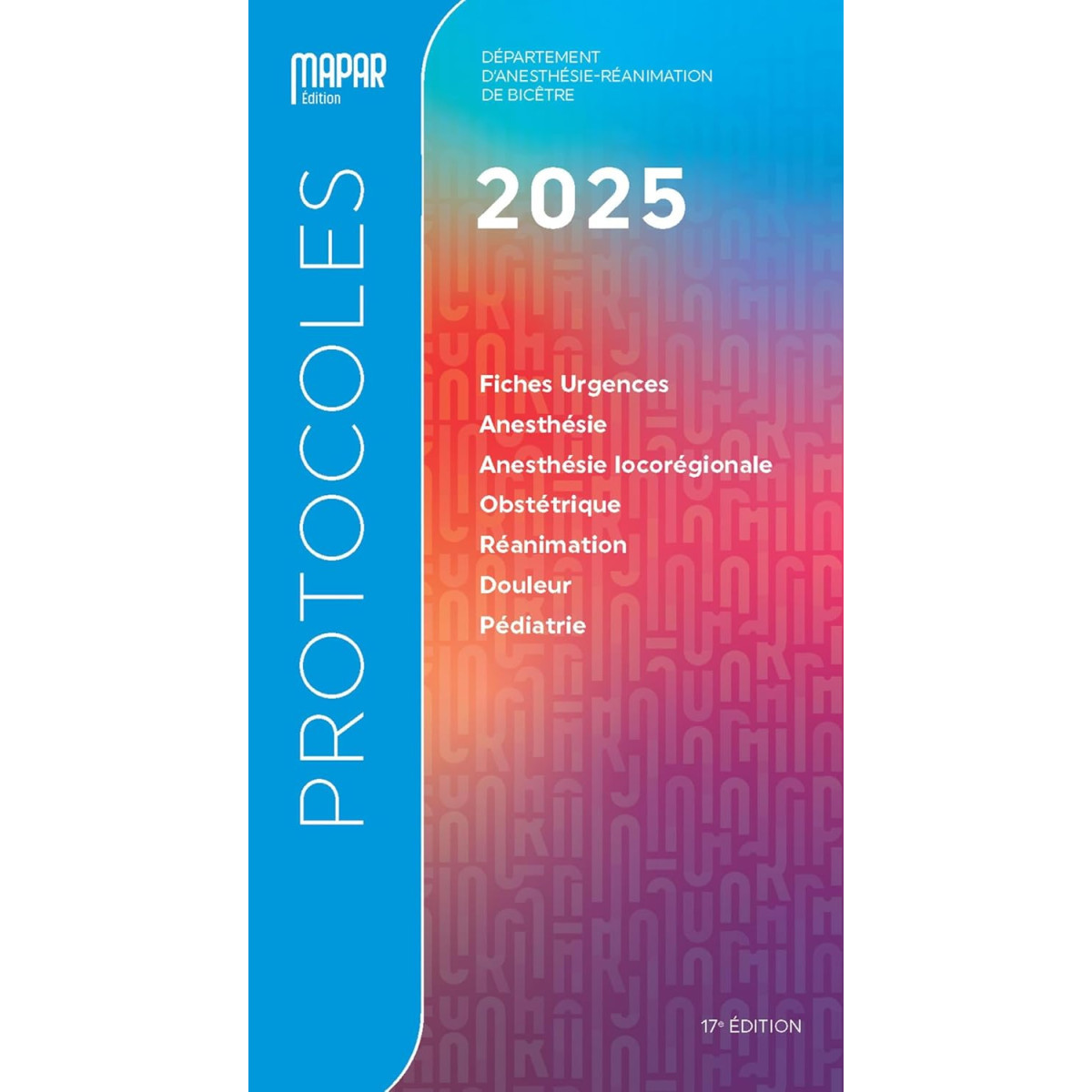 Protocoles MAPAR 2025