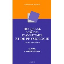 100 QCM corrigés d'anatomie...