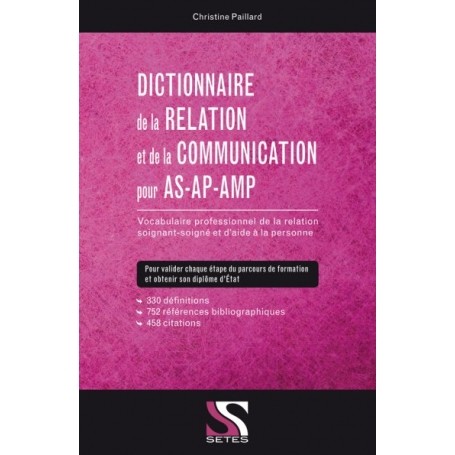 Dictionnaire De La Relation Et De La Communication Christine Paillard 15 Setes