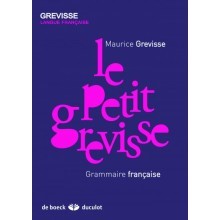 Le petit Grevisse : grammaire française