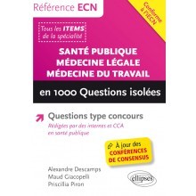 Santé publique, médecine légale, médecine du travail