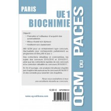 Biochimie UE1 - Paris 6