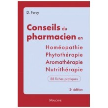 Les conseils du pharmacien en homéopathie, nutrithérapie, aromathérapie...