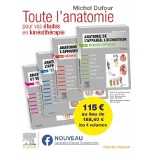 Anatomie de l'appareil locomoteur - Pack 4 tomes