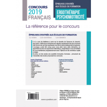 Concours erthérapie, psychomotricité : français